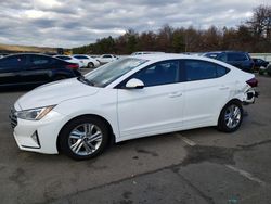 Salvage cars for sale at Brookhaven, NY auction: 2020 Hyundai Elantra SEL