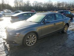 Salvage cars for sale at Waldorf, MD auction: 2013 Audi A4 Premium Plus