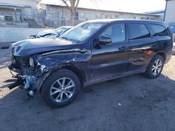 Salvage cars for sale from Copart Albuquerque, NM: 2016 Dodge Durango Limited