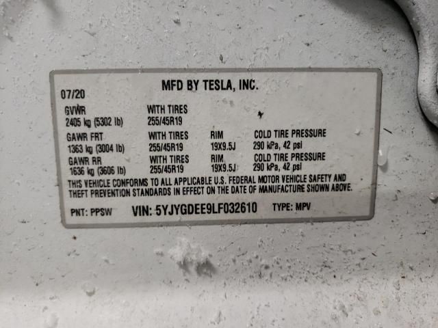 2020 Tesla Model Y