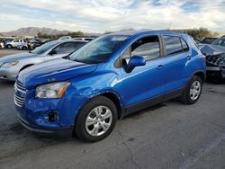 Vehiculos salvage en venta de Copart Las Vegas, NV: 2016 Chevrolet Trax LS