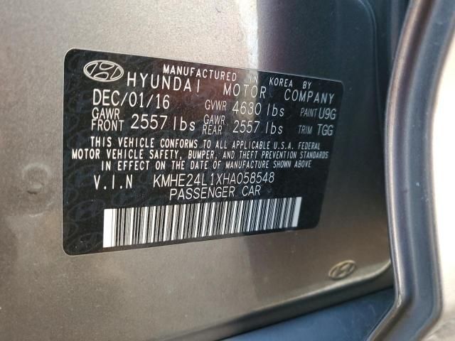 2017 Hyundai Sonata Hybrid