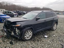 Jeep salvage cars for sale: 2016 Jeep Cherokee Limited