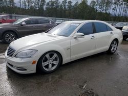 Mercedes-Benz S 550 salvage cars for sale: 2012 Mercedes-Benz S 550