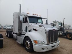 Salvage trucks for sale at Amarillo, TX auction: 2014 Peterbilt 384