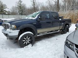 Salvage cars for sale from Copart Davison, MI: 2001 Ford F250 Super Duty