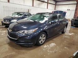 Salvage cars for sale at Lansing, MI auction: 2016 Chevrolet Cruze LS