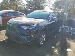 Toyota salvage cars for sale: 2021 Toyota Rav4 XLE Premium