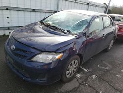 Salvage cars for sale at Woodburn, OR auction: 2013 Toyota Corolla Base