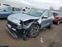 Ford salvage cars for sale: 2022 Ford Escape SEL