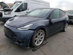 Tesla Model y salvage cars for sale: 2020 Tesla Model Y