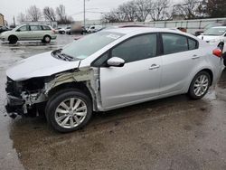 Salvage cars for sale at Moraine, OH auction: 2015 KIA Forte LX