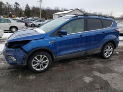 Salvage cars for sale at York Haven, PA auction: 2017 Ford Escape SE
