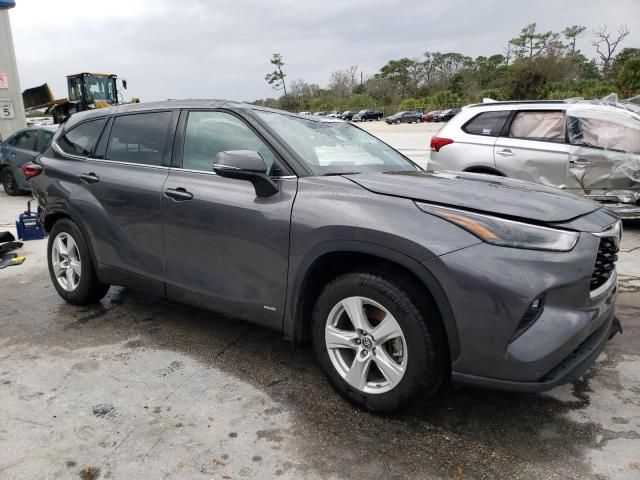 2022 Toyota Highlander Hybrid LE