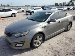 KIA Optima LX salvage cars for sale: 2015 KIA Optima LX