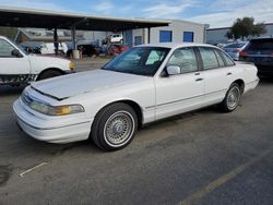 Salvage cars for sale at Vallejo, CA auction: 1996 Ford Crown Victoria LX
