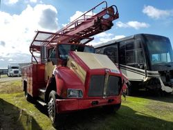 Salvage trucks for sale at Fresno, CA auction: 2007 Kenworth Construction T300