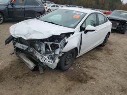 Chevrolet Cruze LS salvage cars for sale: 2017 Chevrolet Cruze LS