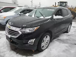 Salvage cars for sale at New Britain, CT auction: 2021 Chevrolet Equinox Premier