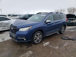 Subaru Ascent Vehiculos salvage en venta: 2021 Subaru Ascent Touring