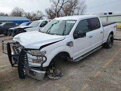 Salvage trucks for sale at Wichita, KS auction: 2015 Ford F150 Supercrew