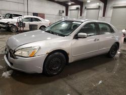 Salvage cars for sale at Avon, MN auction: 2003 Honda Accord LX