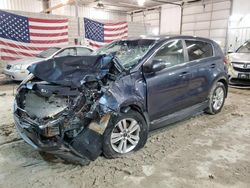 Salvage cars for sale at Columbia, MO auction: 2017 KIA Sportage LX