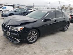 Salvage cars for sale at Sun Valley, CA auction: 2018 Acura TLX Tech