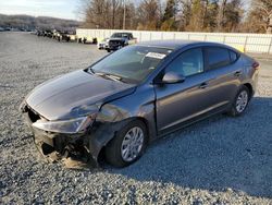 Salvage cars for sale from Copart Concord, NC: 2019 Hyundai Elantra SE