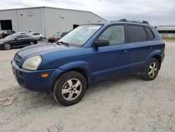 Salvage cars for sale from Copart Jacksonville, FL: 2007 Hyundai Tucson GLS
