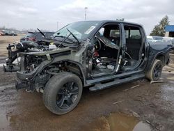 Salvage cars for sale at Woodhaven, MI auction: 2022 Dodge 1500 Laramie