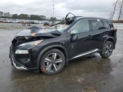 Salvage cars for sale at Dunn, NC auction: 2023 Nissan Rogue Platinum