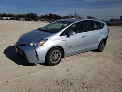 Salvage cars for sale from Copart New Braunfels, TX: 2016 Toyota Prius V