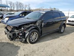 Salvage cars for sale at Spartanburg, SC auction: 2017 Dodge Journey SXT