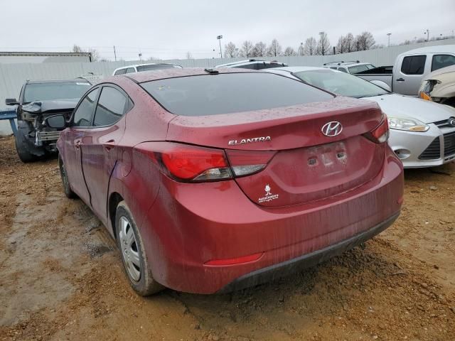 2016 Hyundai Elantra SE