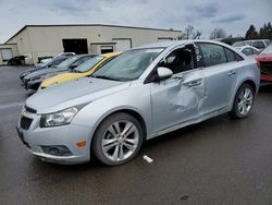 Carros salvage sin ofertas aún a la venta en subasta: 2012 Chevrolet Cruze LTZ