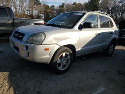 Salvage cars for sale from Copart Austell, GA: 2007 Hyundai Tucson GLS