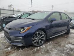 Salvage cars for sale at Chicago Heights, IL auction: 2021 Toyota Corolla SE