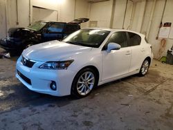 Salvage cars for sale from Copart Madisonville, TN: 2011 Lexus CT 200