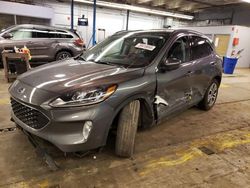 Salvage cars for sale at Wheeling, IL auction: 2021 Ford Escape SEL