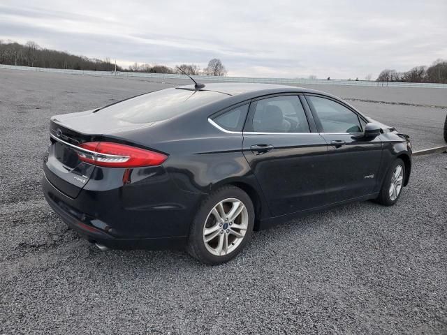 2018 Ford Fusion SE Hybrid