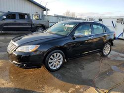 Salvage cars for sale from Copart Pekin, IL: 2014 Chrysler 200 Limited