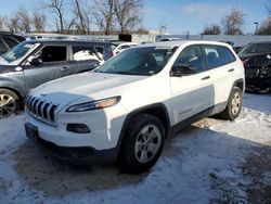 Salvage cars for sale from Copart Bridgeton, MO: 2014 Jeep Cherokee Sport