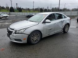 Salvage cars for sale at Portland, OR auction: 2013 Chevrolet Cruze ECO