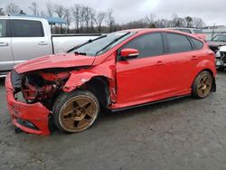 Ford Focus st salvage cars for sale: 2016 Ford Focus ST