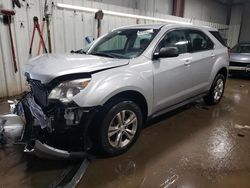 Salvage cars for sale from Copart Elgin, IL: 2014 Chevrolet Equinox LS