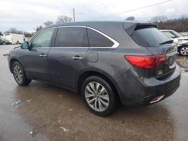 2016 Acura MDX Technology