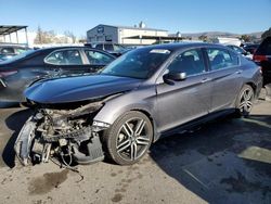 Salvage cars for sale at San Martin, CA auction: 2017 Honda Accord Touring