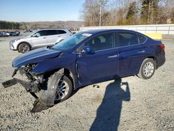 Nissan salvage cars for sale: 2017 Nissan Sentra S