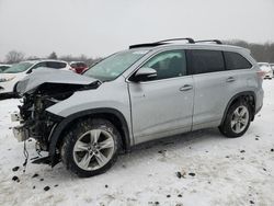 Toyota Highlander Vehiculos salvage en venta: 2016 Toyota Highlander Hybrid Limited